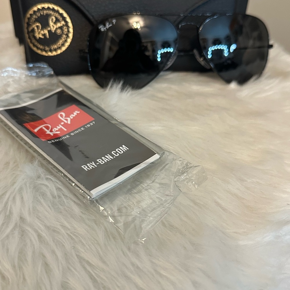 Ray-Ban Classic Black Aviators Unisex